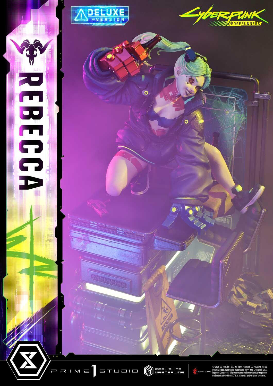 Cyberpunk: Edgerunners - Rebecca - Real Elite Masterline (REMCP-03DXS) - 1/4 - DX Bonus Version (Prime 1 Studio) photo 58