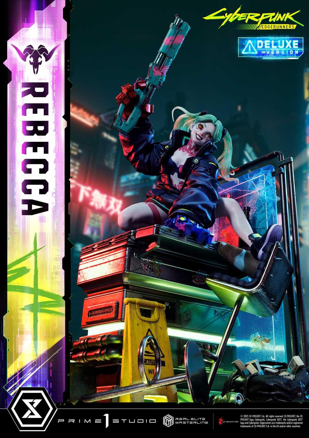 Cyberpunk: Edgerunners - Rebecca - Real Elite Masterline (REMCP-03DXS) - 1/4 - DX Bonus Version (Prime 1 Studio) photo 59