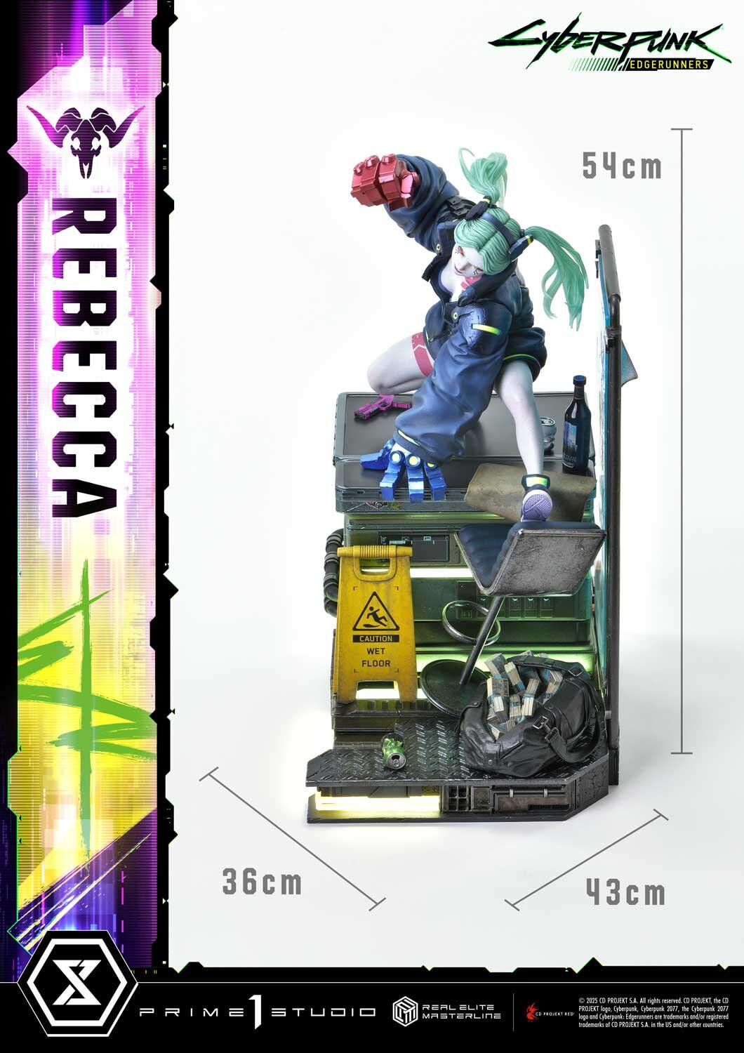 Cyberpunk: Edgerunners - Rebecca - Real Elite Masterline (REMCP-03DXS) - 1/4 - DX Bonus Version (Prime 1 Studio) photo 74