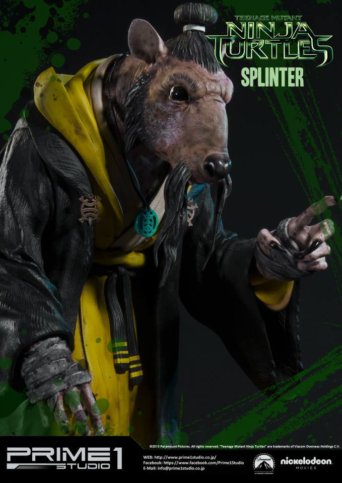 Teenage Mutant Ninja Turtles (2014) - Splinter - Museum Masterline Series  (MMTMNT-05) - 1/4 (Prime 1 Studio) photo 2