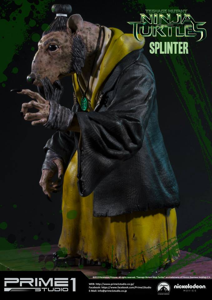 Teenage Mutant Ninja Turtles (2014) - Splinter - Museum Masterline Series  (MMTMNT-05) - 1/4 (Prime 1 Studio) photo 3