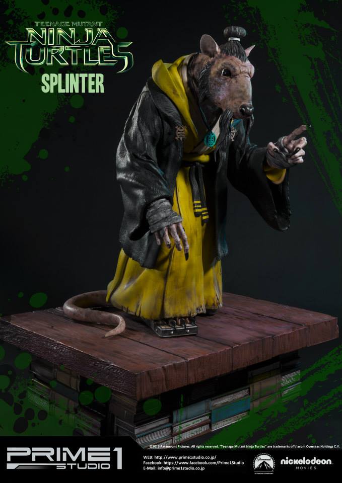 Teenage Mutant Ninja Turtles (2014) - Splinter - Museum Masterline Series  (MMTMNT-05) - 1/4 (Prime 1 Studio) photo 4