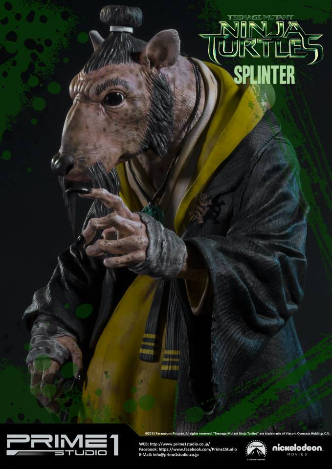 Teenage Mutant Ninja Turtles (2014) - Splinter - Museum Masterline Series  (MMTMNT-05) - 1/4 (Prime 1 Studio) photo 5
