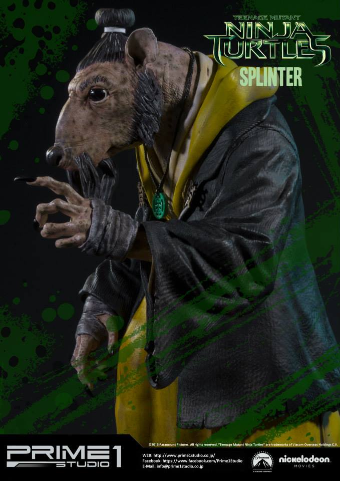 Teenage Mutant Ninja Turtles (2014) - Splinter - Museum Masterline Series  (MMTMNT-05) - 1/4 (Prime 1 Studio) photo 7
