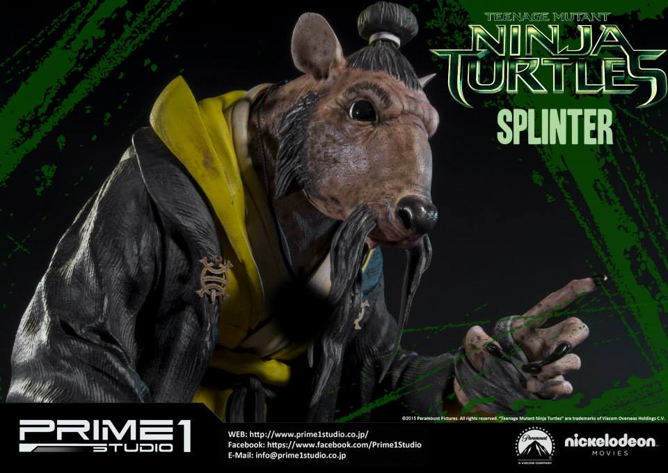 Teenage Mutant Ninja Turtles (2014) - Splinter - Museum Masterline Series  (MMTMNT-05) - 1/4 (Prime 1 Studio) photo 9