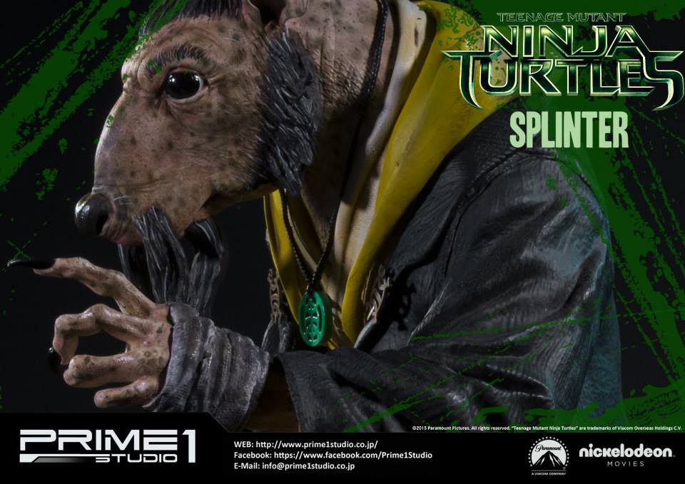 Teenage Mutant Ninja Turtles (2014) - Splinter - Museum Masterline Series  (MMTMNT-05) - 1/4 (Prime 1 Studio) photo 10