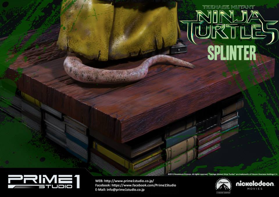 Teenage Mutant Ninja Turtles (2014) - Splinter - Museum Masterline Series  (MMTMNT-05) - 1/4 (Prime 1 Studio) photo 11