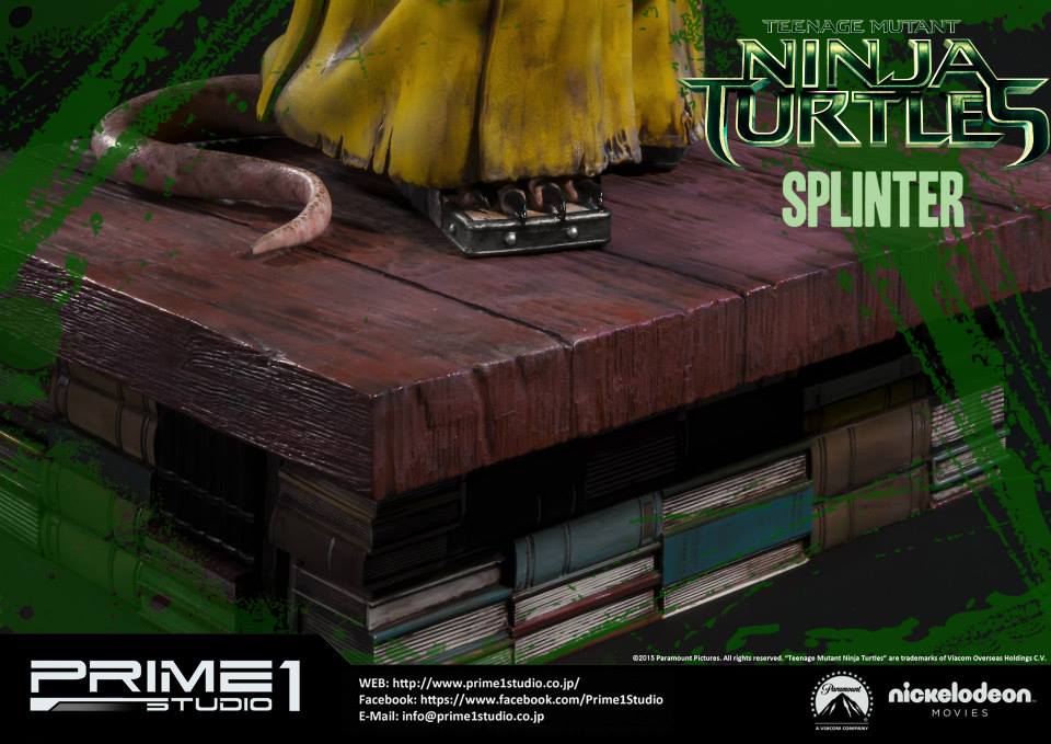 Teenage Mutant Ninja Turtles (2014) - Splinter - Museum Masterline Series  (MMTMNT-05) - 1/4 (Prime 1 Studio) photo 12
