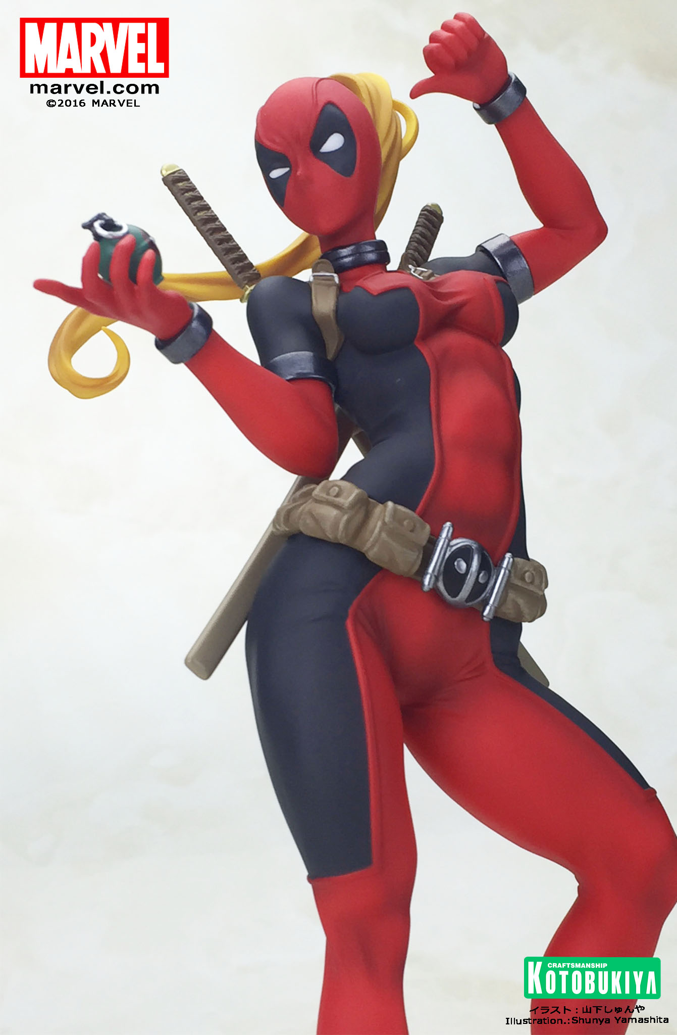 Deadpool - Lady Deadpool - Bishoujo Statue - Marvel x Bishoujo - 1/7 (Kotobukiya) photo 9