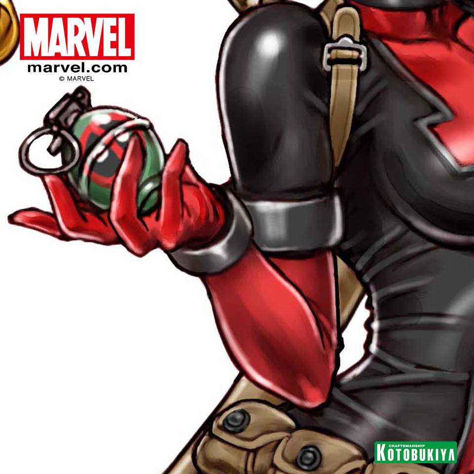 Deadpool - Lady Deadpool - Bishoujo Statue - Marvel x Bishoujo - 1/7 (Kotobukiya) photo 10