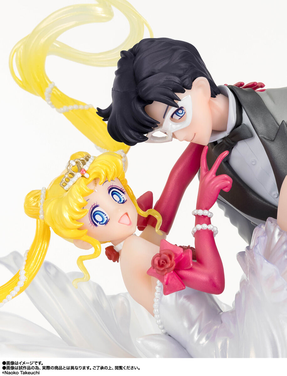 Bishoujo Senshi Sailor Moon - Tsukino Usagi - Tuxedo Kamen - Figuarts Zero chouette - Moonlight Glow Edition (Bandai Spirits, Premium Bandai) photo 3