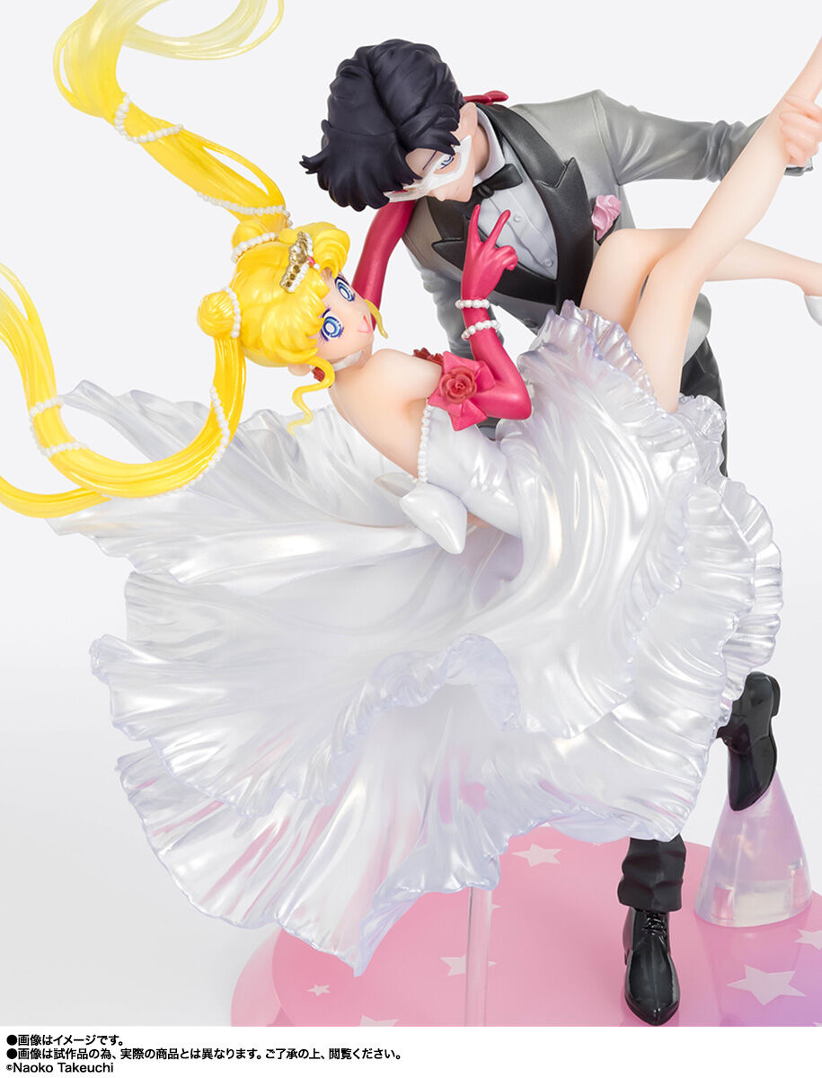 Bishoujo Senshi Sailor Moon - Tsukino Usagi - Tuxedo Kamen - Figuarts Zero chouette - Moonlight Glow Edition (Bandai Spirits, Premium Bandai) photo 7