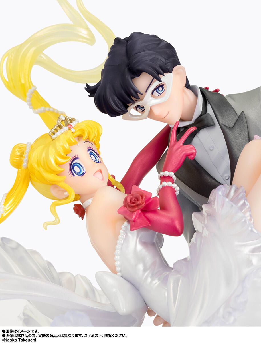 Bishoujo Senshi Sailor Moon - Tsukino Usagi - Tuxedo Kamen - Figuarts Zero chouette - Moonlight Glow Edition (Bandai Spirits, Premium Bandai) photo 8
