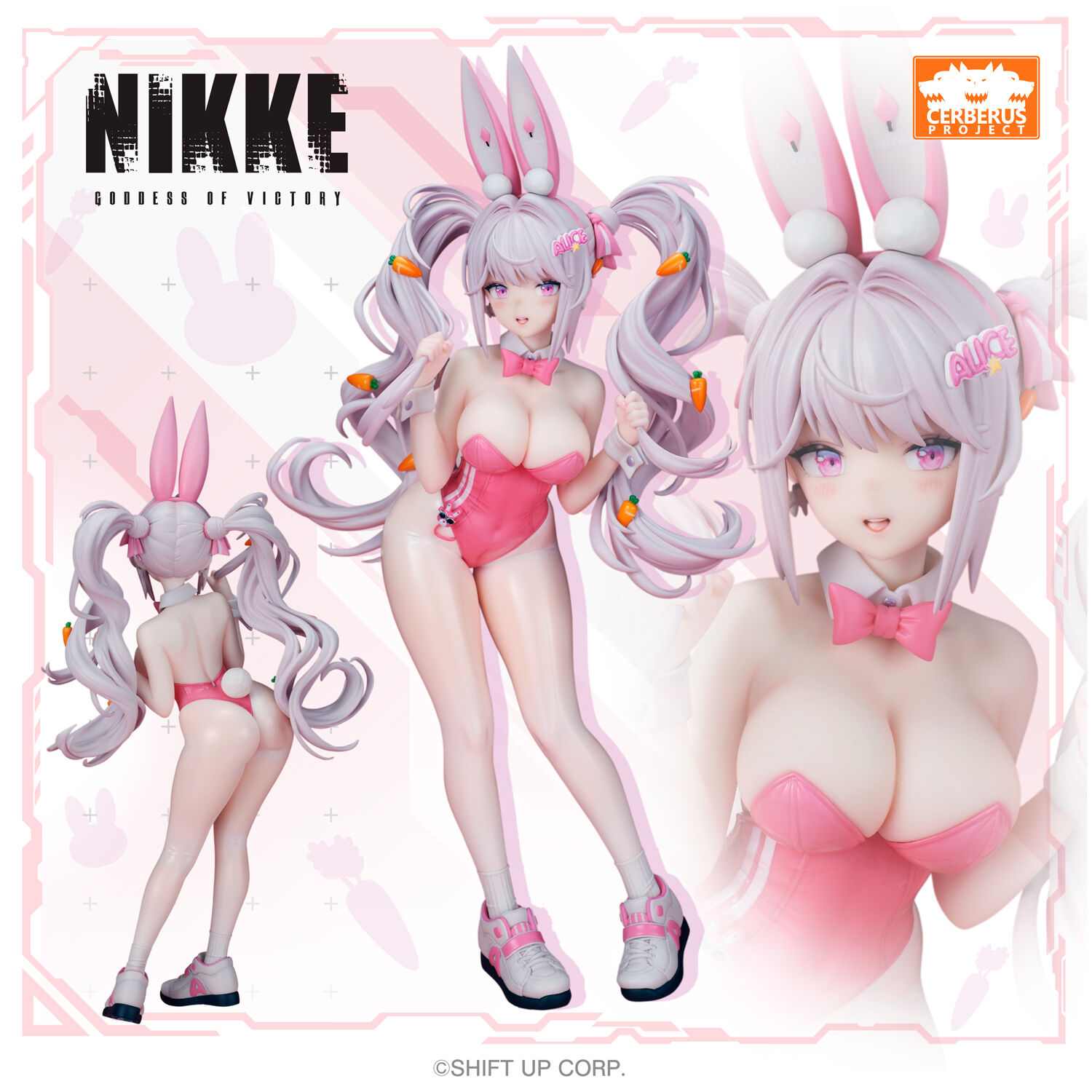 Goddess of Victory: Nikke - Alice - Wonderland Bunny (Cerberus Project, Flare)