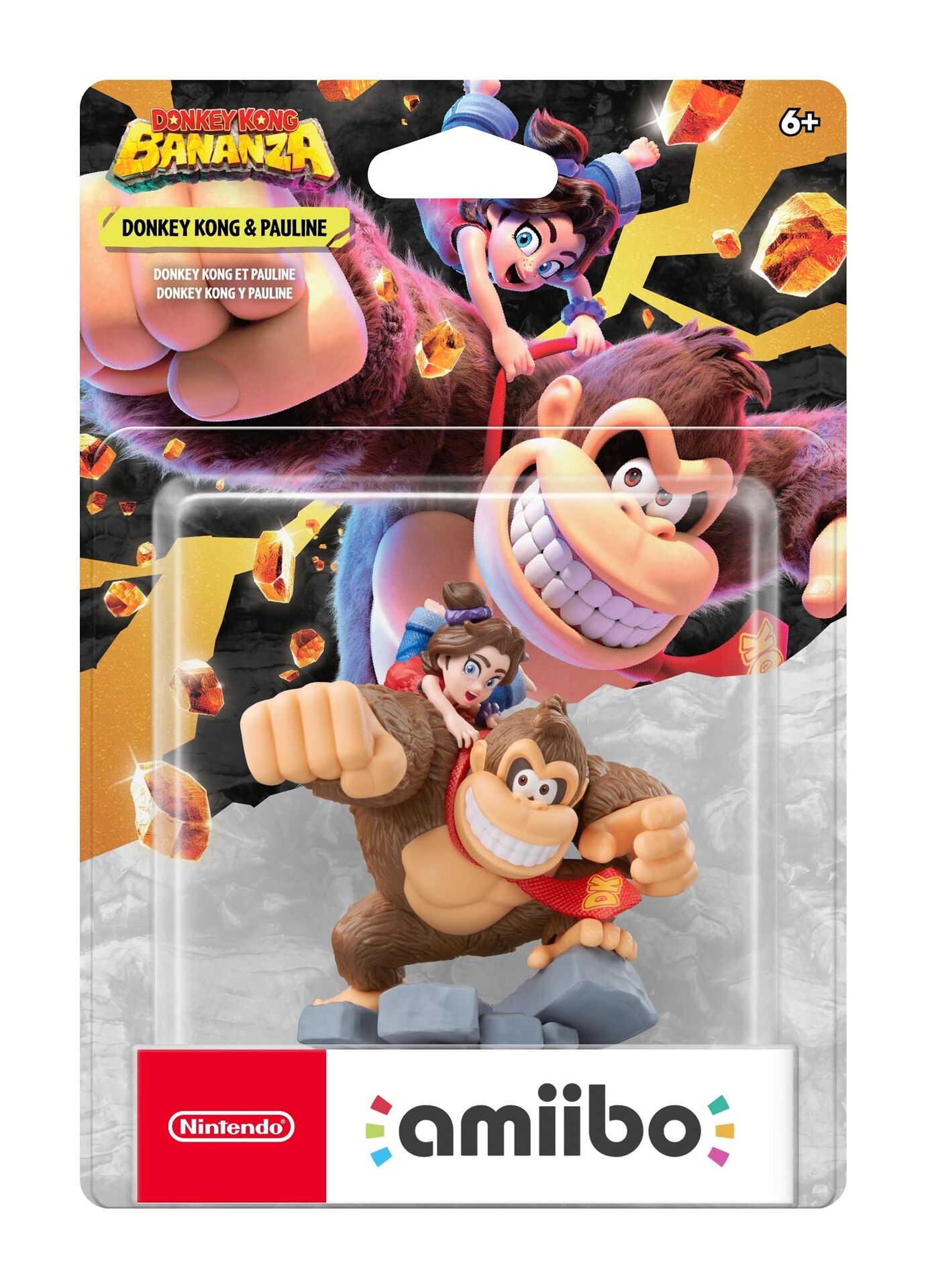 Donkey Kong Bananza - Donkey Kong - Pauline - Amiibo (NVL-C-AYAA) (Nintendo)