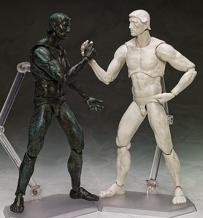 Figma (#SP-056b) - The Table Museum - The Thinker - Plaster Ver. (FREEing)