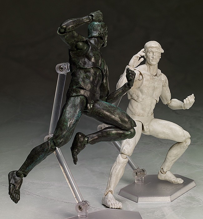 Figma (#SP-056b) - The Table Museum - The Thinker - Plaster Ver. (FREEing)