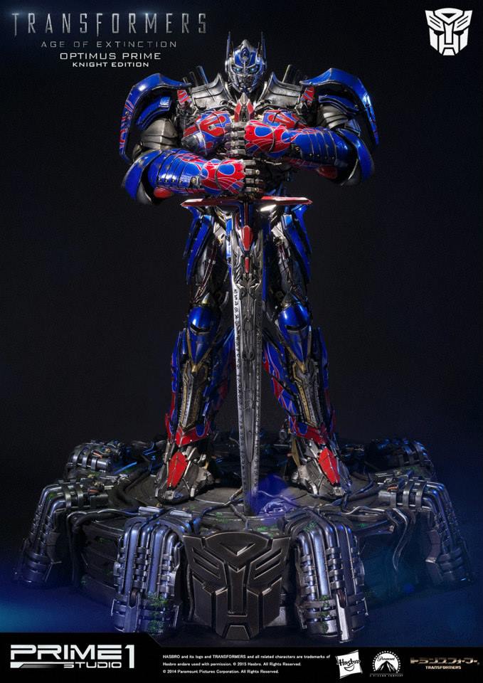 Transformers: Age of Extinction - Convoy - Museum Masterline Series  (MMTFM-07) - Knight Edition (Prime 1 Studio) photo 11