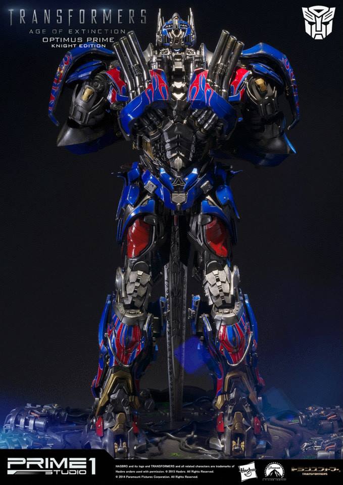Transformers: Age of Extinction - Convoy - Museum Masterline Series  (MMTFM-07) - Knight Edition (Prime 1 Studio) photo 24