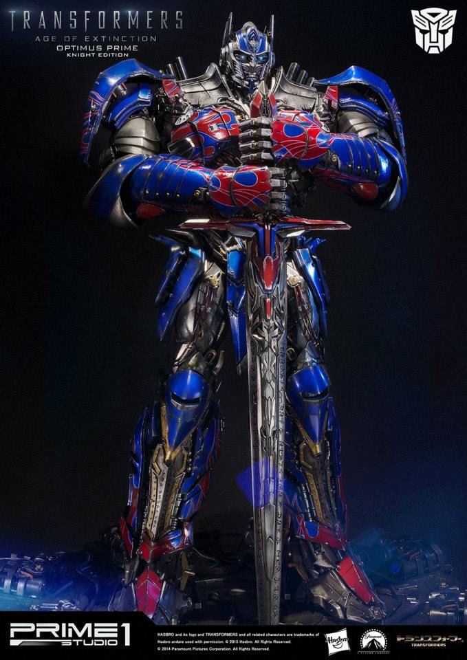 Transformers: Age of Extinction - Convoy - Museum Masterline Series  (MMTFM-07) - Knight Edition (Prime 1 Studio) photo 29