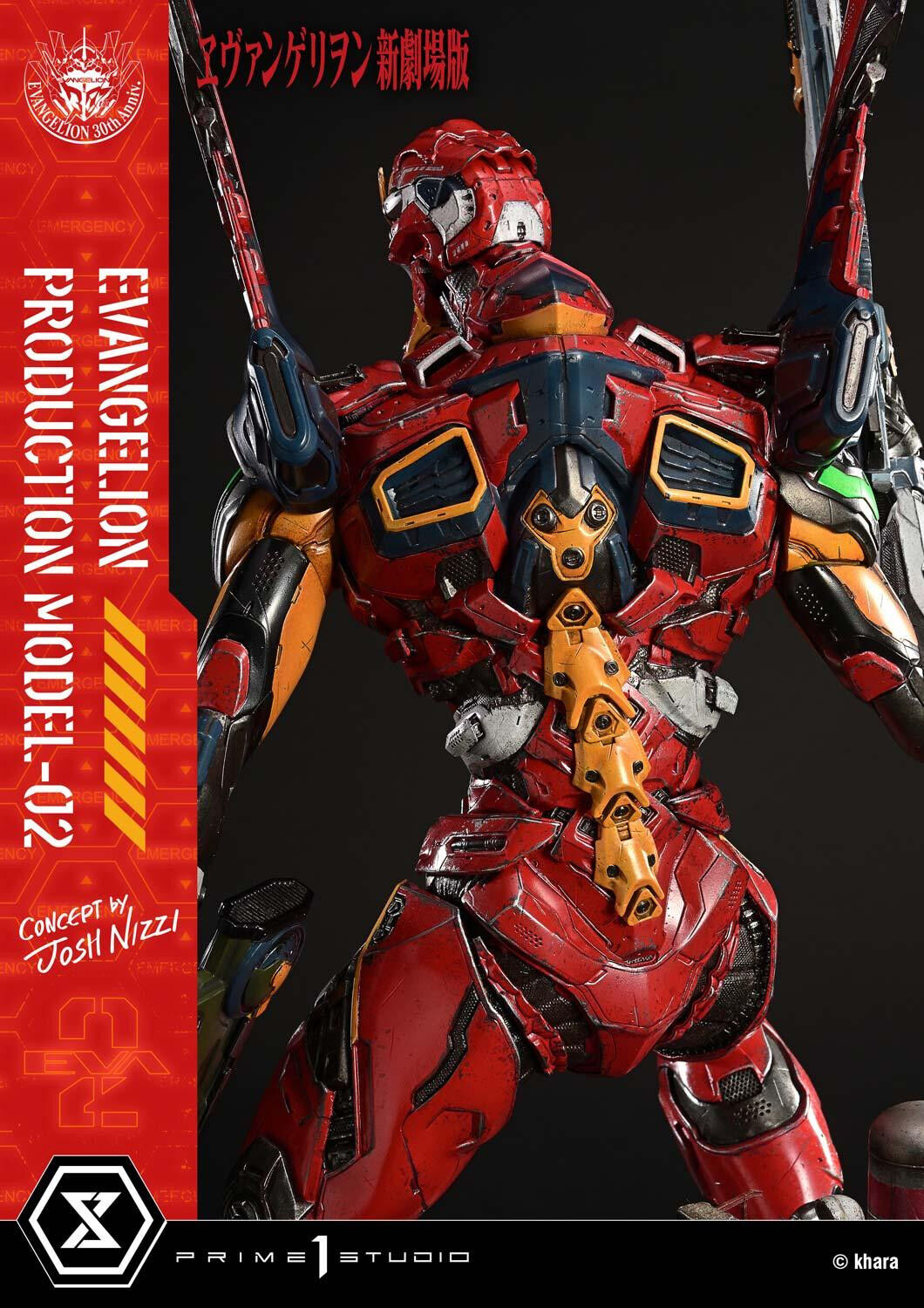 Evangelion Shin Gekijouban - EVA-02 - Ultimate Diorama Masterline  (UDMEVA-07) (Prime 1 Studio) photo 9