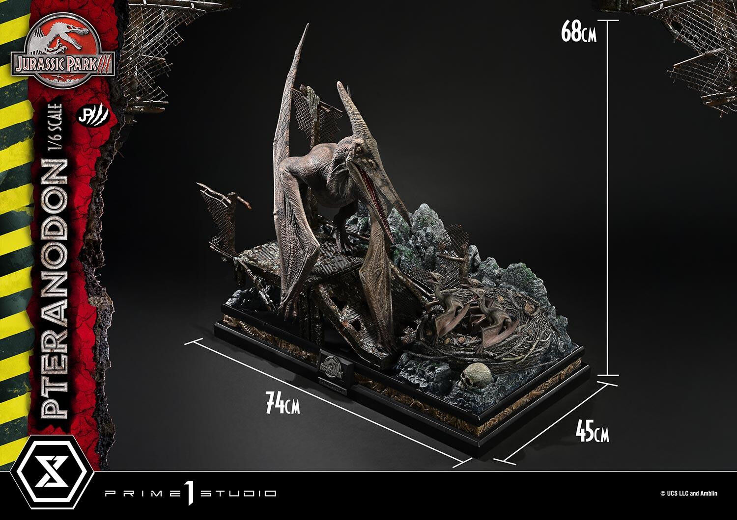 Jurassic Park III - Pteranodon - Legacy Museum Collection  (LMCJWF-02) - 1/6 (Prime 1 Studio) photo 26