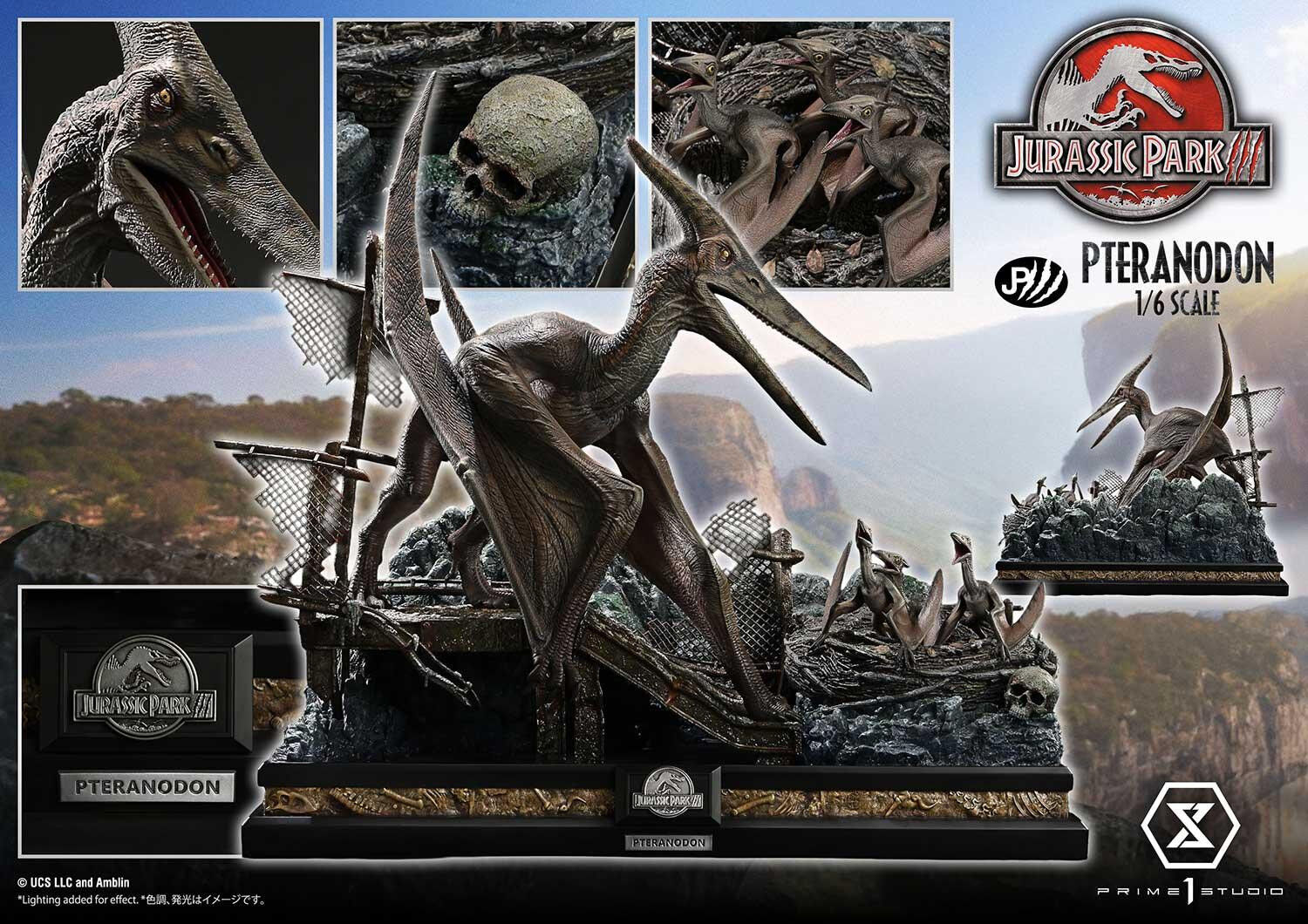 Jurassic Park III - Pteranodon - Legacy Museum Collection  (LMCJWF-02) - 1/6 (Prime 1 Studio) photo 27