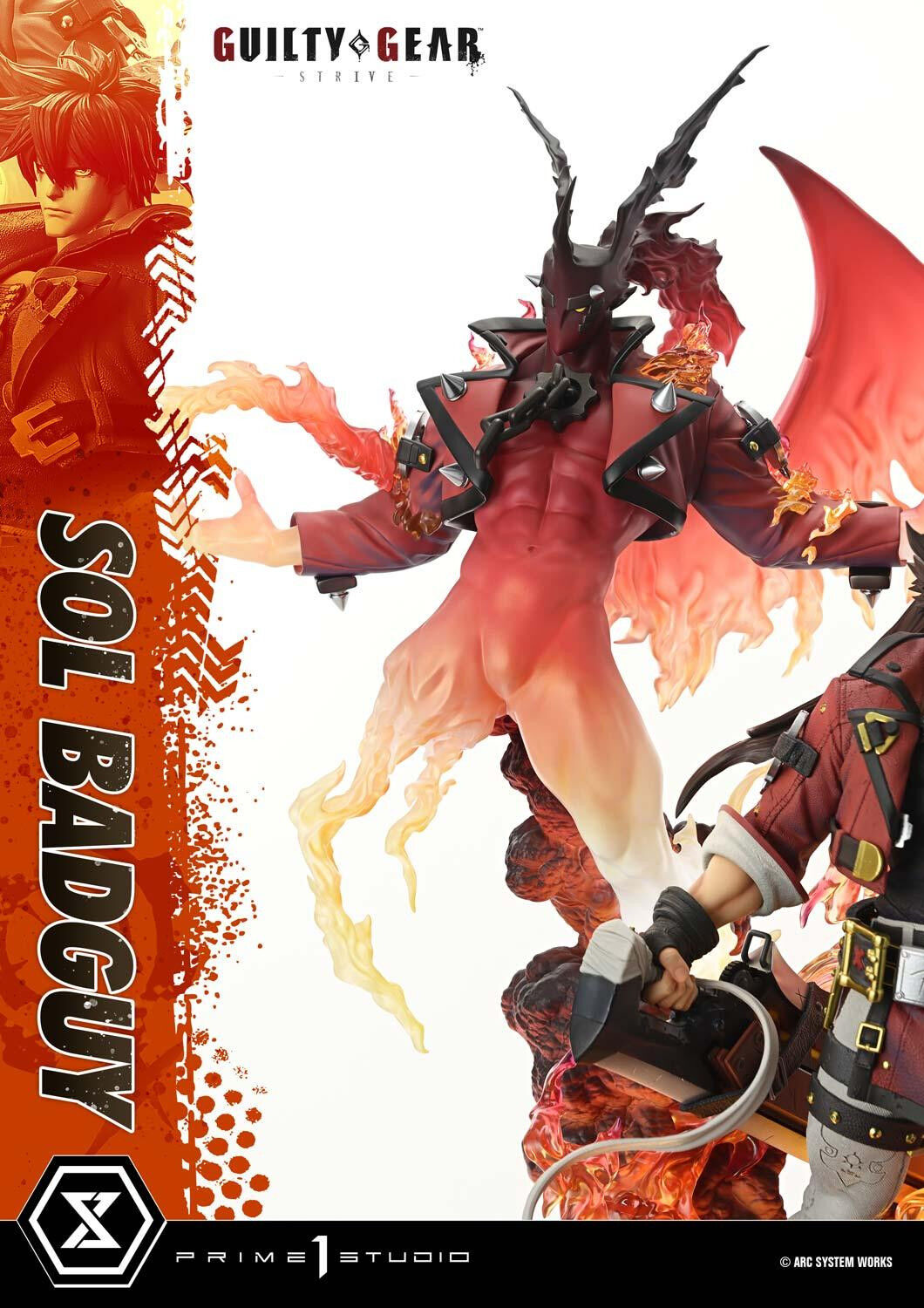 Guilty Gear -Strive- - Sol Badguy - Prisma Wing - 1/4 (Prime 1 Studio) photo 2