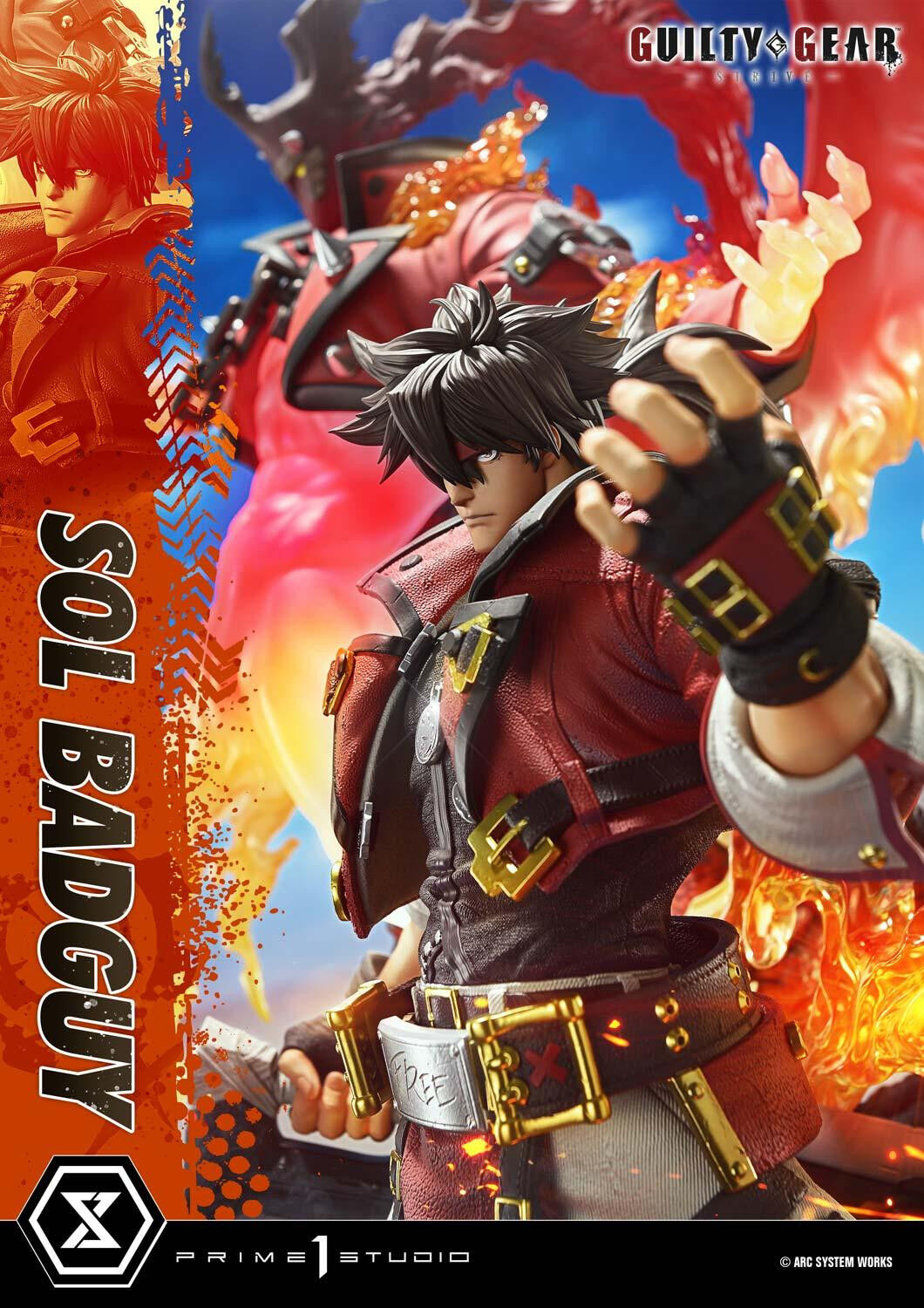 Guilty Gear -Strive- - Sol Badguy - Prisma Wing - 1/4 (Prime 1 Studio) photo 3