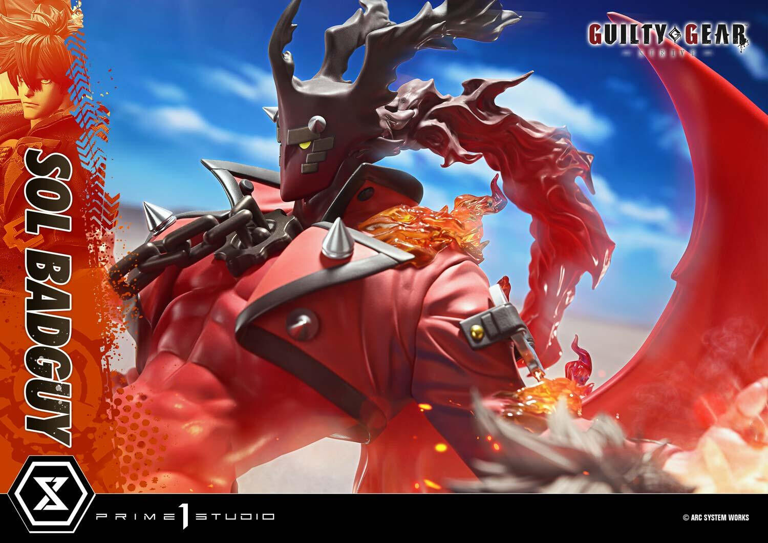 Guilty Gear -Strive- - Sol Badguy - Prisma Wing - 1/4 (Prime 1 Studio) photo 5