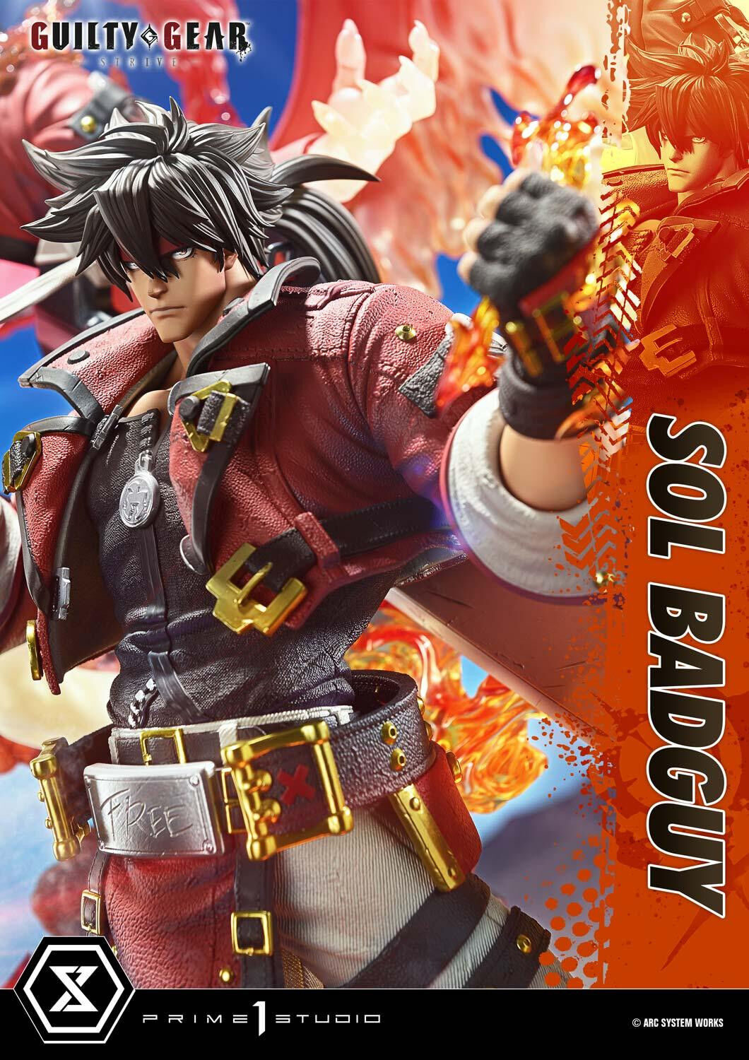 Guilty Gear -Strive- - Sol Badguy - Prisma Wing - 1/4 (Prime 1 Studio) photo 6