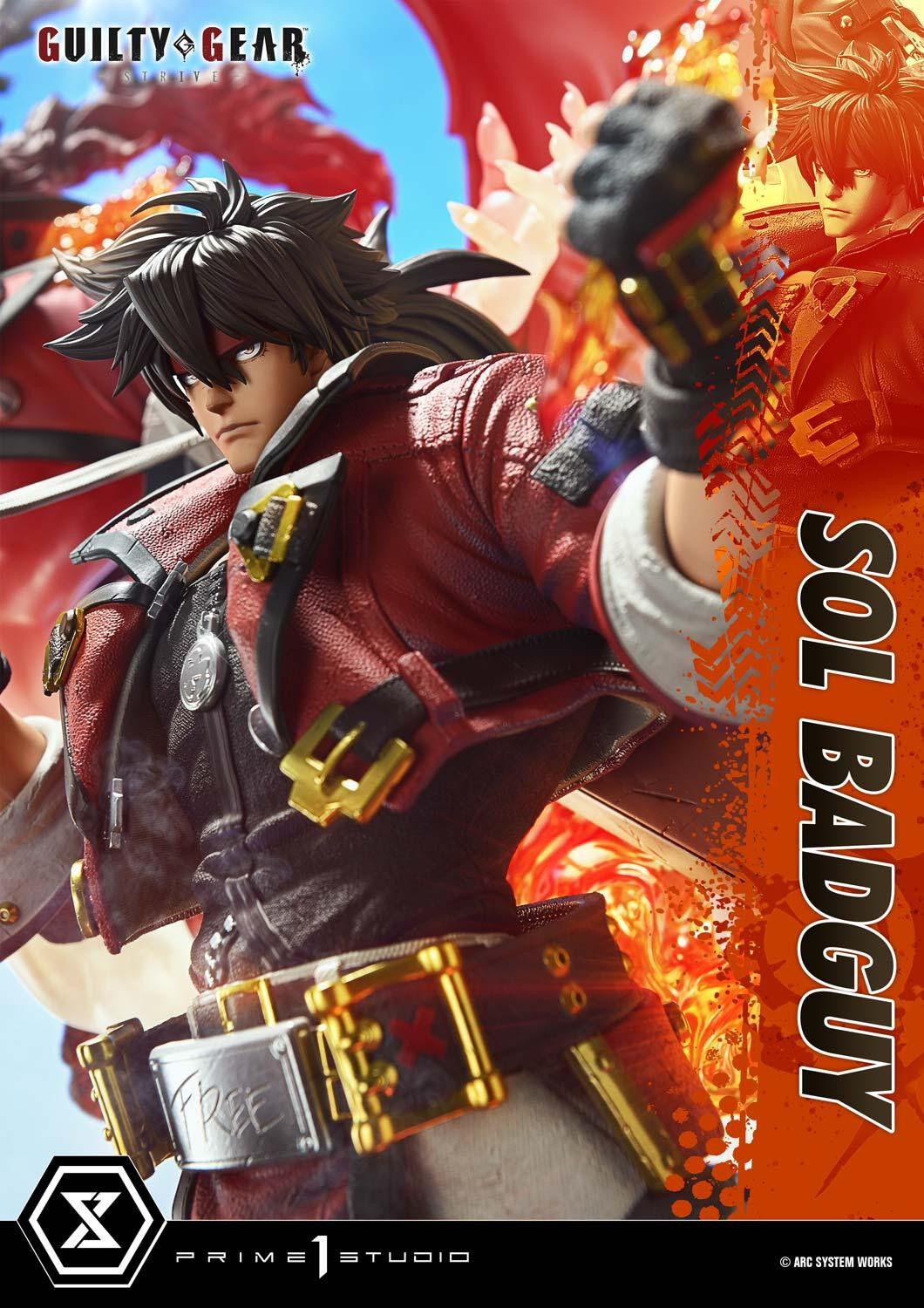 Guilty Gear -Strive- - Sol Badguy - Prisma Wing - 1/4 (Prime 1 Studio) photo 7
