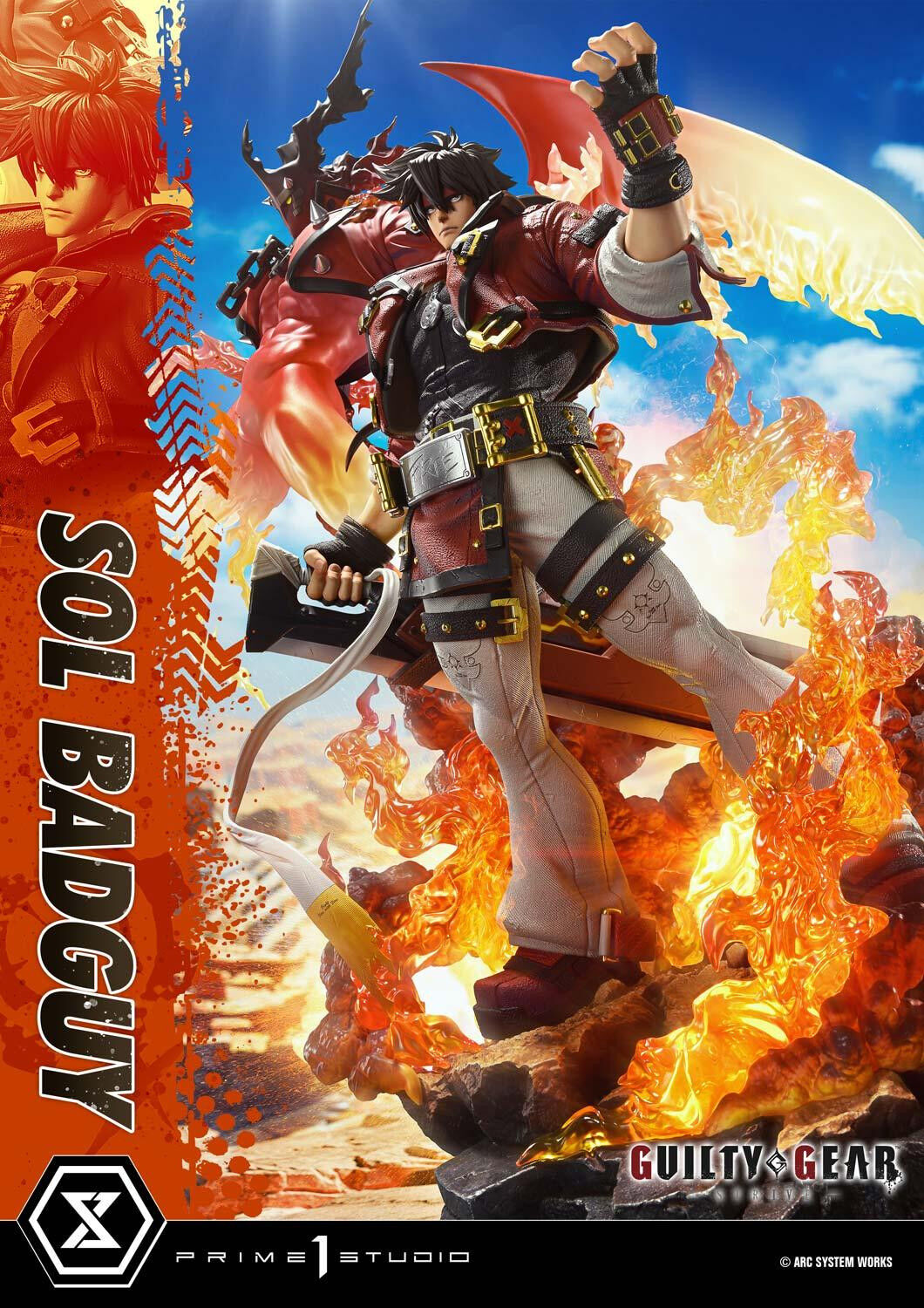 Guilty Gear -Strive- - Sol Badguy - Prisma Wing - 1/4 (Prime 1 Studio) photo 10
