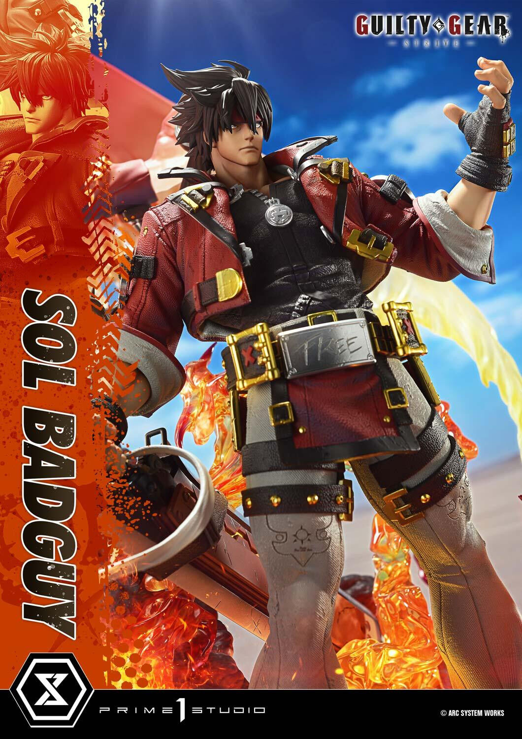 Guilty Gear -Strive- - Sol Badguy - Prisma Wing - 1/4 (Prime 1 Studio) photo 11