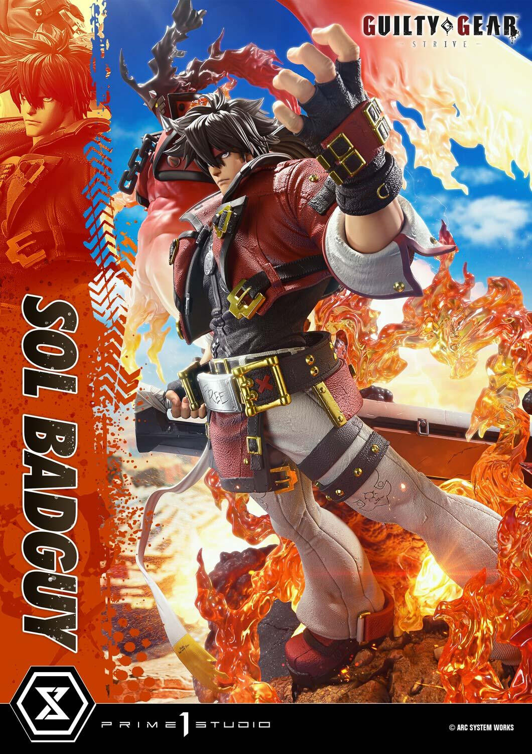 Guilty Gear -Strive- - Sol Badguy - Prisma Wing - 1/4 (Prime 1 Studio) photo 12