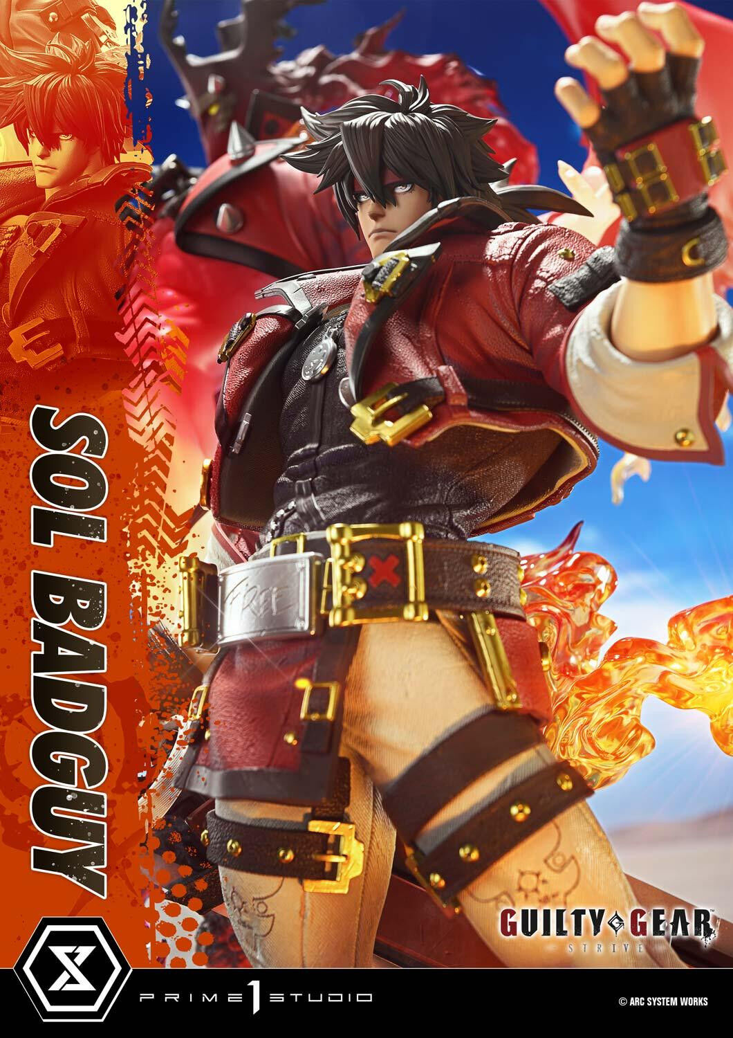 Guilty Gear -Strive- - Sol Badguy - Prisma Wing - 1/4 (Prime 1 Studio) photo 13