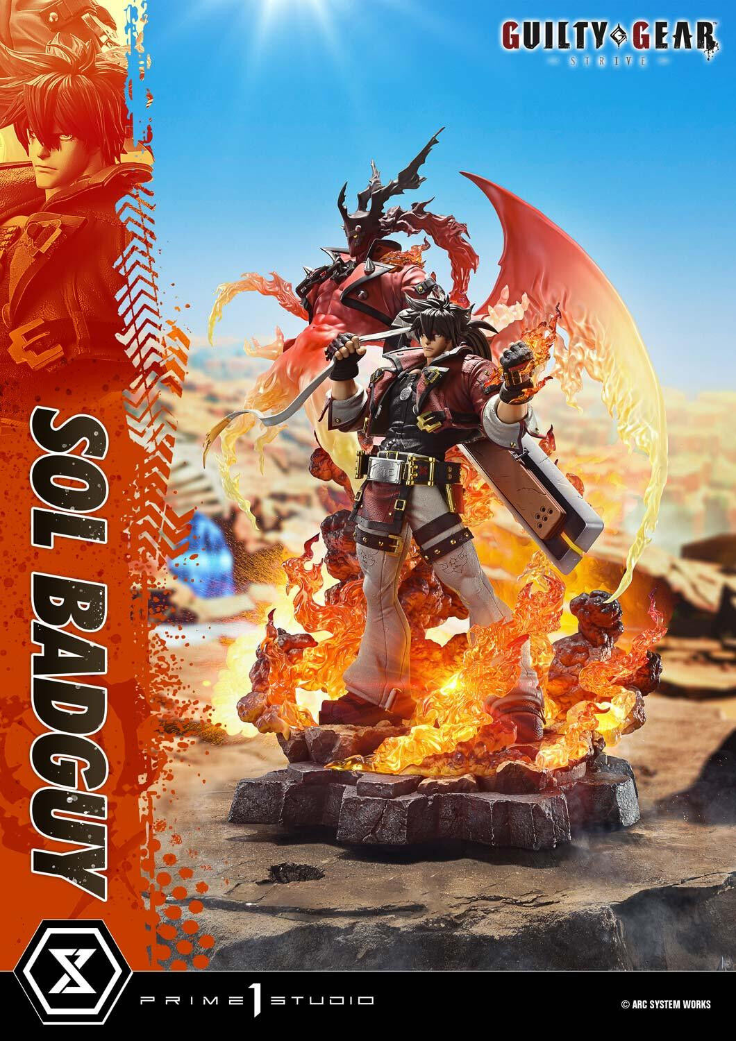 Guilty Gear -Strive- - Sol Badguy - Prisma Wing - 1/4 (Prime 1 Studio) photo 14