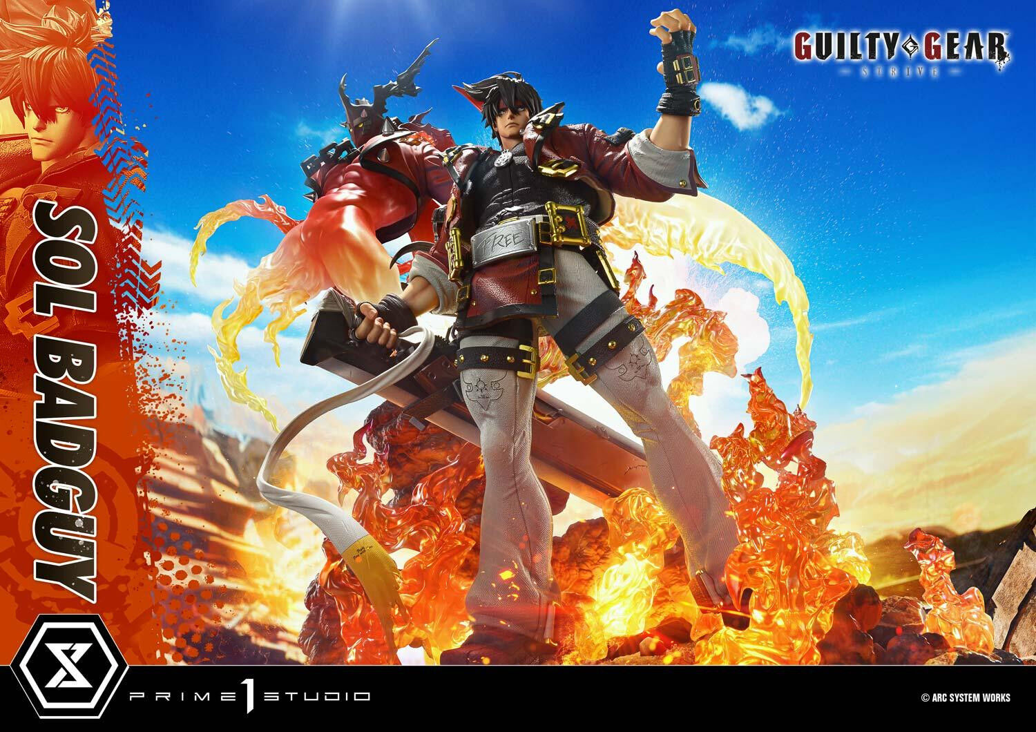 Guilty Gear -Strive- - Sol Badguy - Prisma Wing - 1/4 (Prime 1 Studio) photo 15