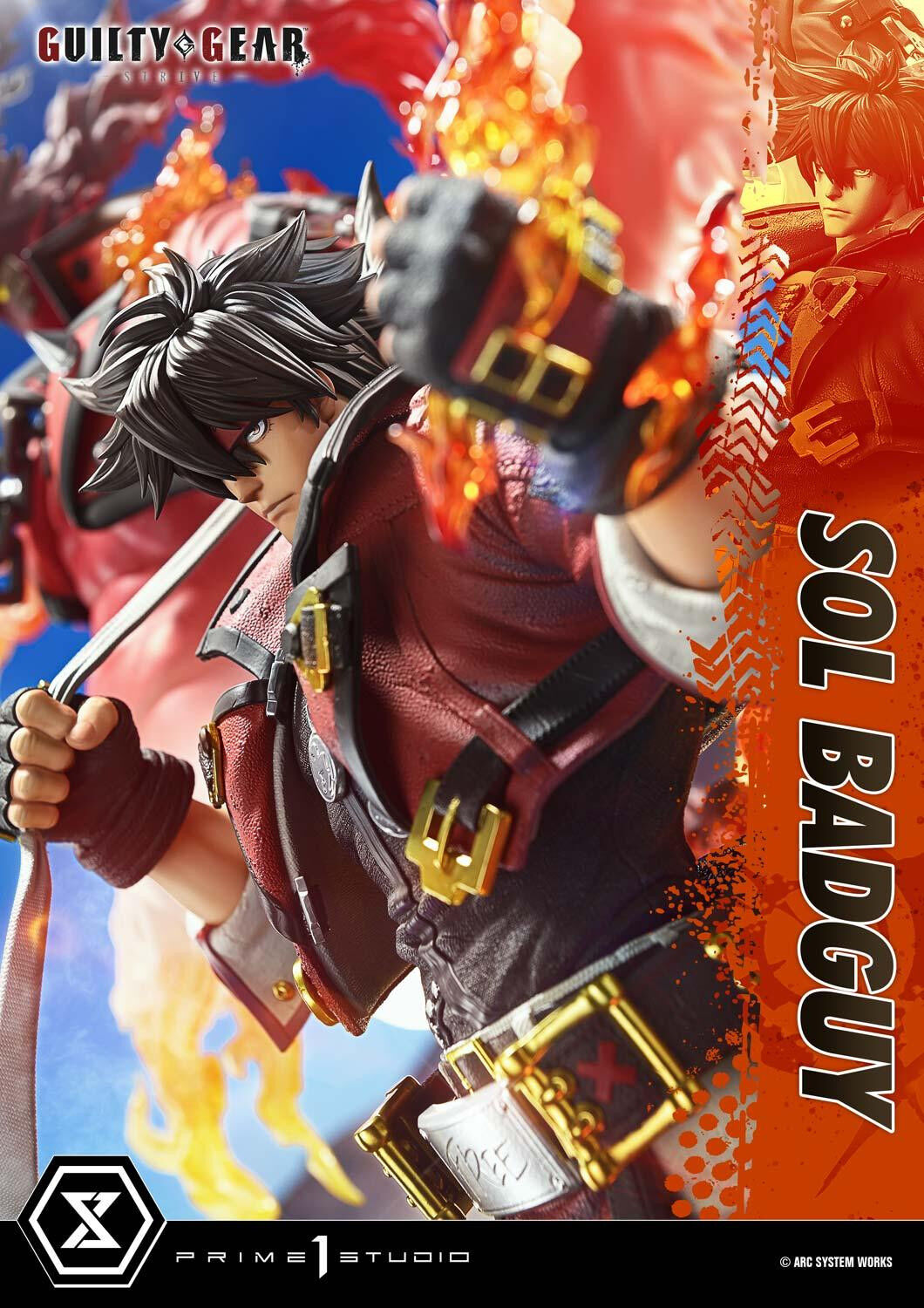 Guilty Gear -Strive- - Sol Badguy - Prisma Wing - 1/4 (Prime 1 Studio) photo 16