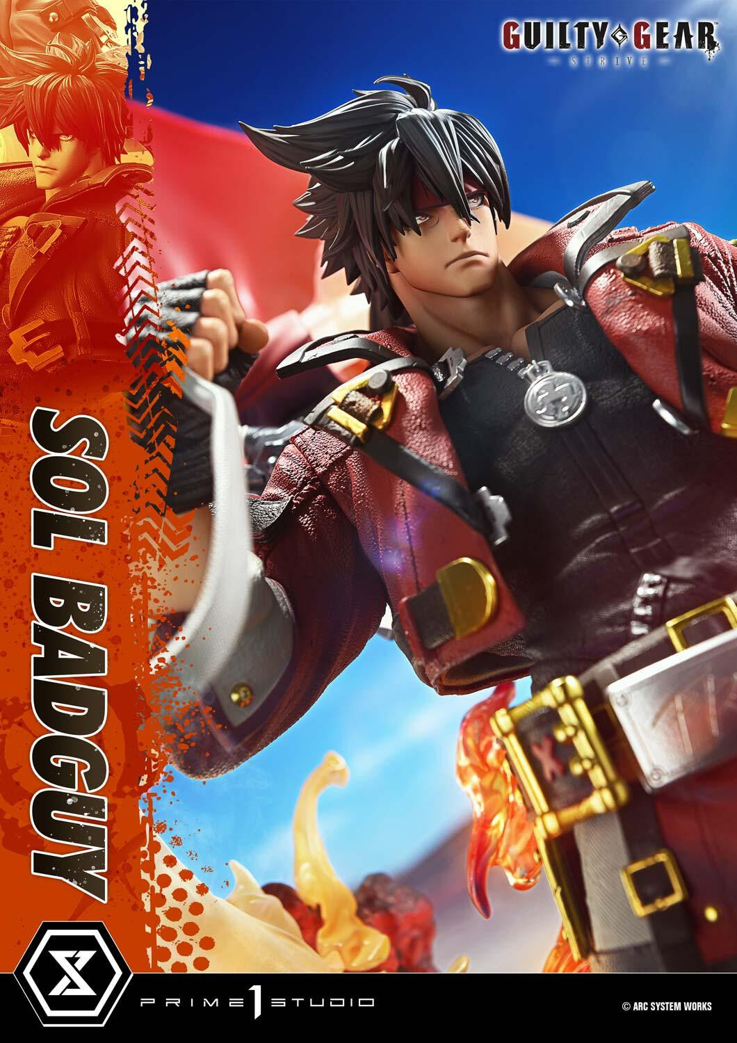 Guilty Gear -Strive- - Sol Badguy - Prisma Wing - 1/4 (Prime 1 Studio) photo 17