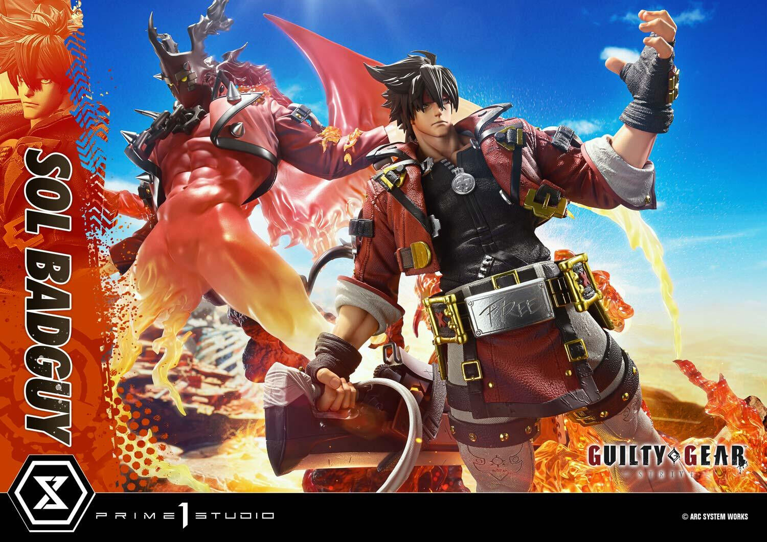 Guilty Gear -Strive- - Sol Badguy - Prisma Wing - 1/4 (Prime 1 Studio) photo 18