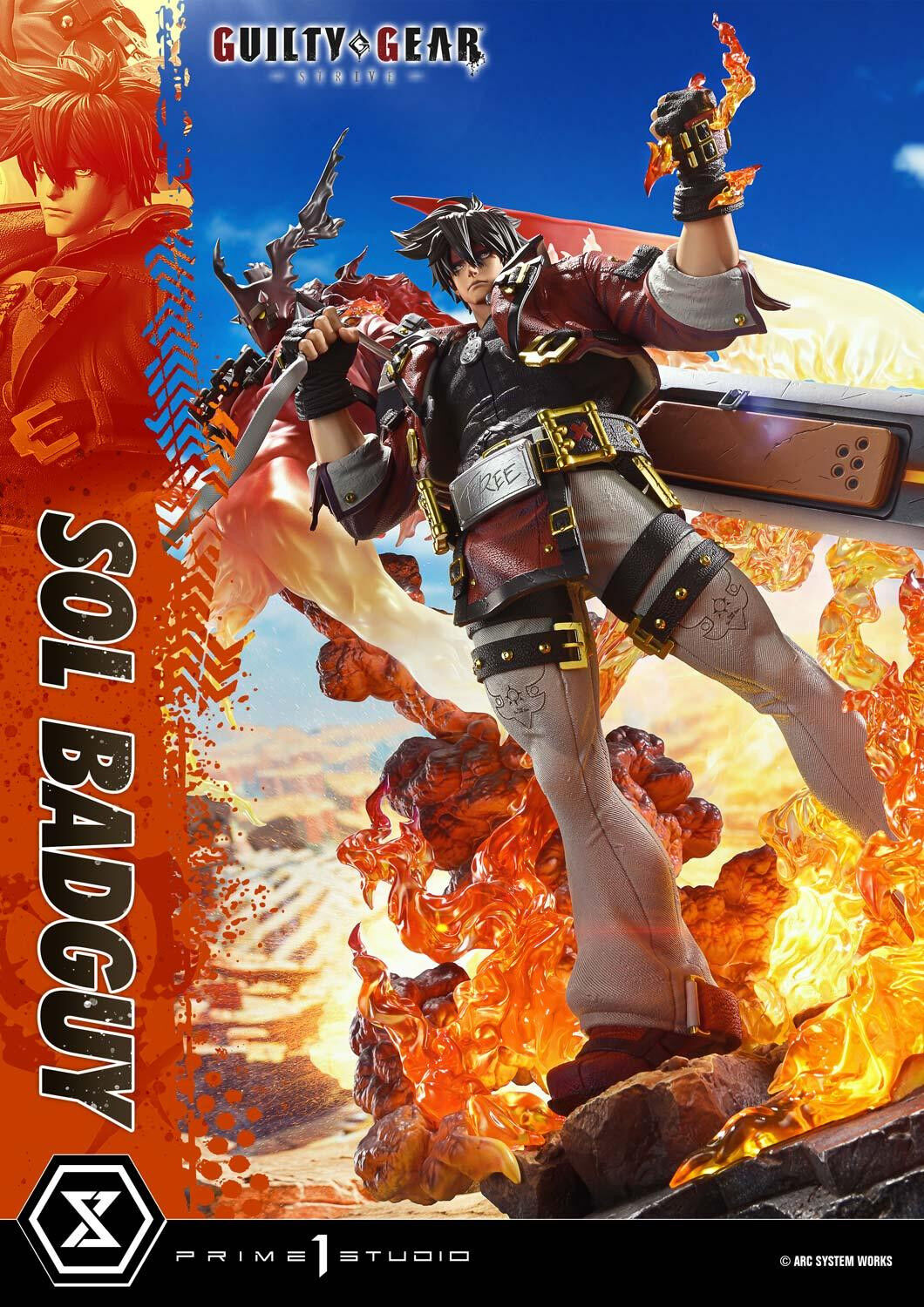 Guilty Gear -Strive- - Sol Badguy - Prisma Wing - 1/4 (Prime 1 Studio) photo 19