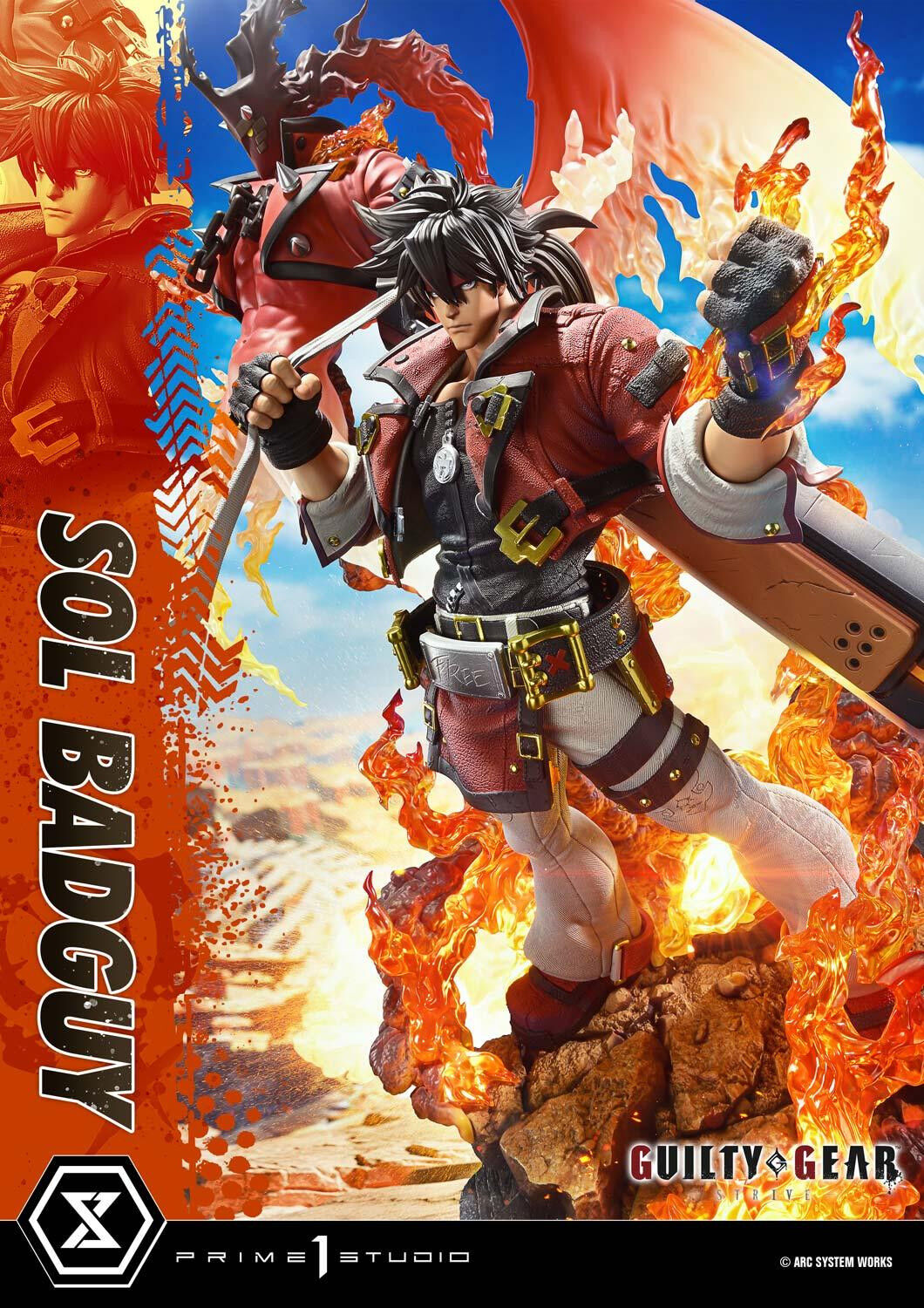 Guilty Gear -Strive- - Sol Badguy - Prisma Wing - 1/4 (Prime 1 Studio) photo 20