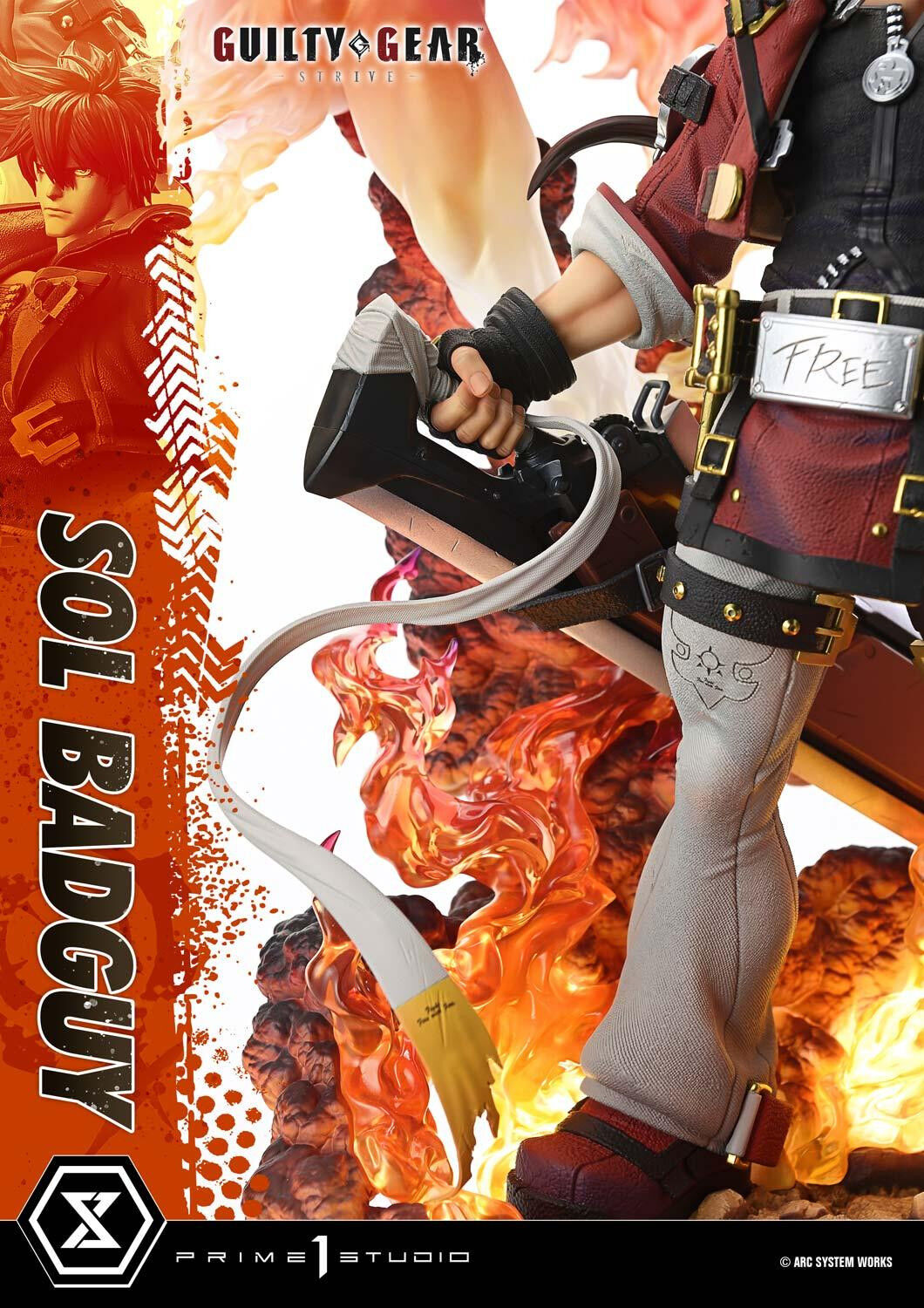 Guilty Gear -Strive- - Sol Badguy - Prisma Wing - 1/4 (Prime 1 Studio) photo 22