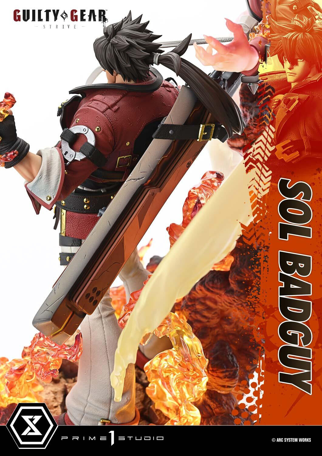 Guilty Gear -Strive- - Sol Badguy - Prisma Wing - 1/4 (Prime 1 Studio) photo 24