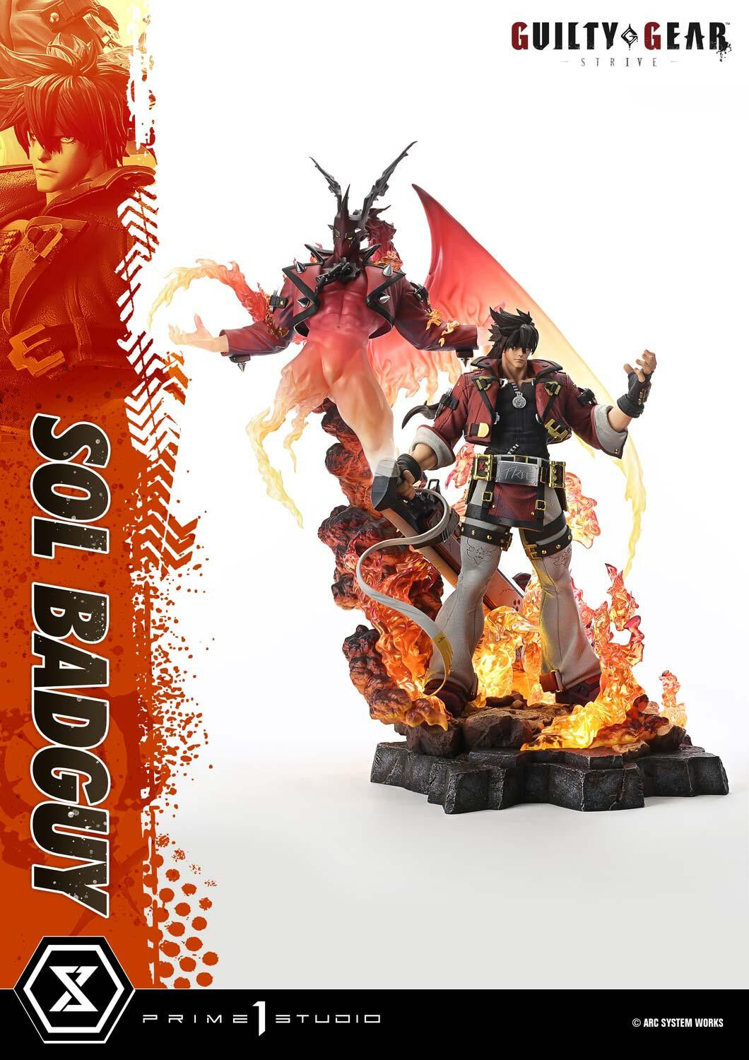 Guilty Gear -Strive- - Sol Badguy - Prisma Wing - 1/4 (Prime 1 Studio) photo 26