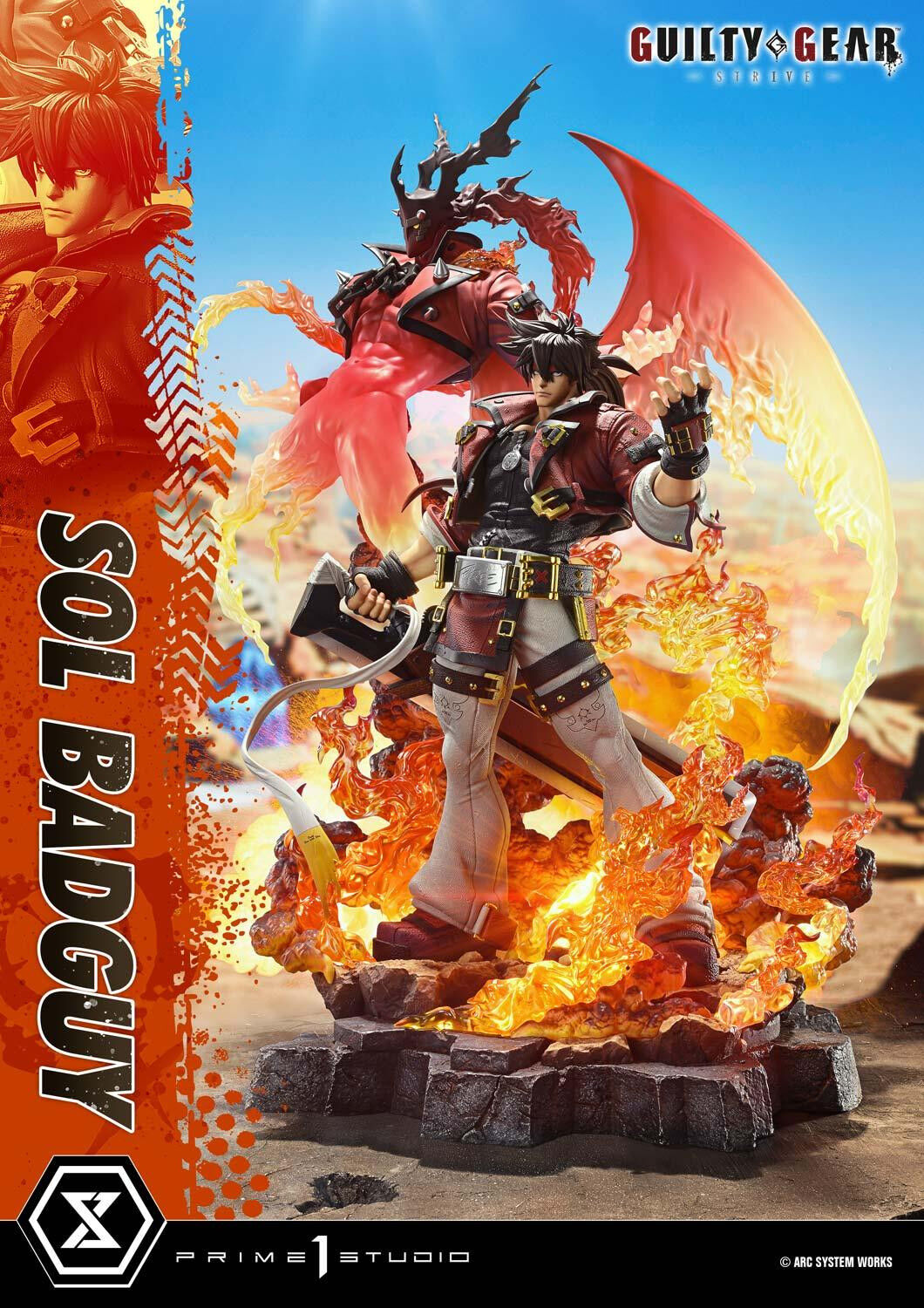 Guilty Gear -Strive- - Sol Badguy - Prisma Wing - 1/4 (Prime 1 Studio) photo 28