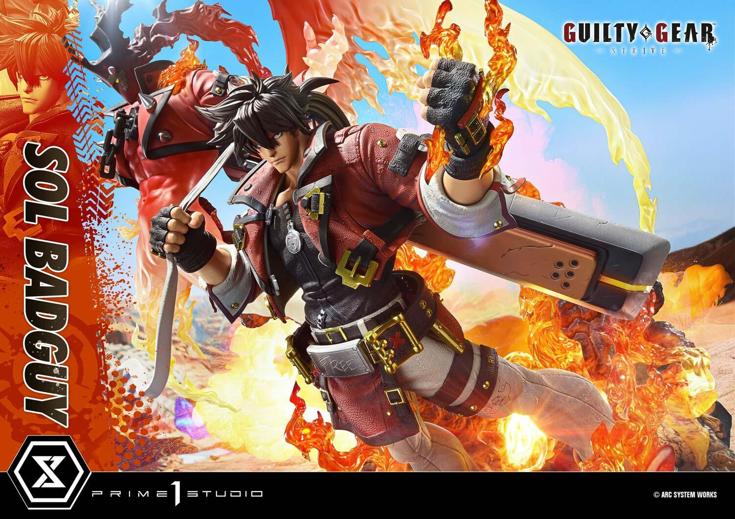Guilty Gear -Strive- - Sol Badguy - Prisma Wing - 1/4 (Prime 1 Studio) photo 29