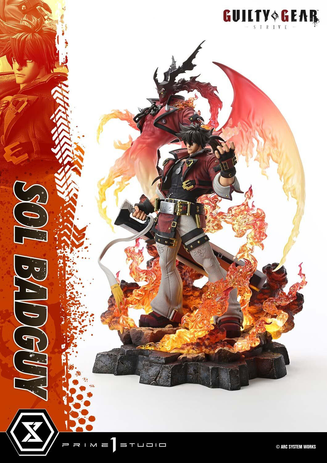 Guilty Gear -Strive- - Sol Badguy - Prisma Wing - 1/4 (Prime 1 Studio) photo 33