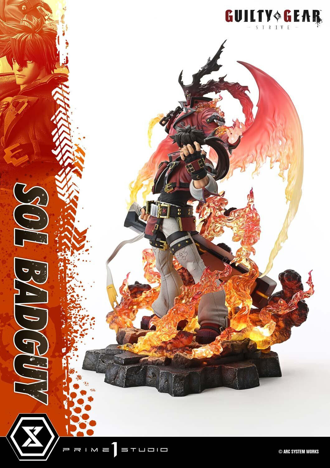 Guilty Gear -Strive- - Sol Badguy - Prisma Wing - 1/4 (Prime 1 Studio) photo 35